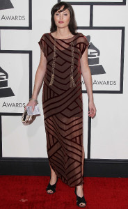 Jorja Fox 56th Grammy Awards 19
